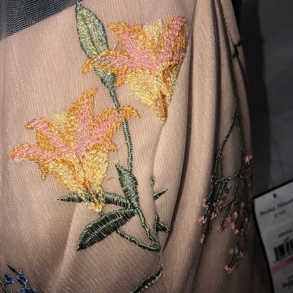 Jessica Howard Blush Flower Dress NWT Size 10P - Picture 6 of 8